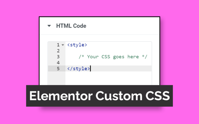 Elementor Free Custom CSS (featured)