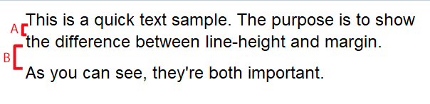 Line-height vs Margin